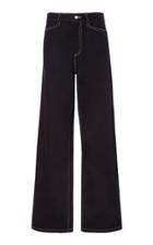Rosetta Getty Straight-leg High-rise Jeans