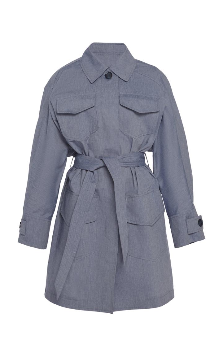 Moda Operandi Martin Grant Belted Cotton Jacket Size: 38