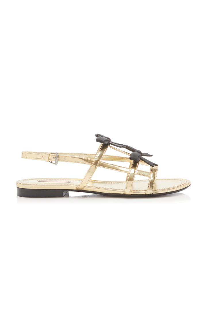 Fabrizio Viti Take A Bow Flat Sandal