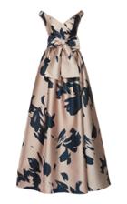 Elie Saab Off-shoulder Duchess Satin Gown