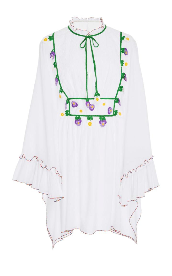 My Beachy Side Wide Sleeve Mini Dress