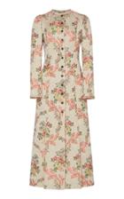 Brock Collection Palagano Cotton-blend Floral Dress