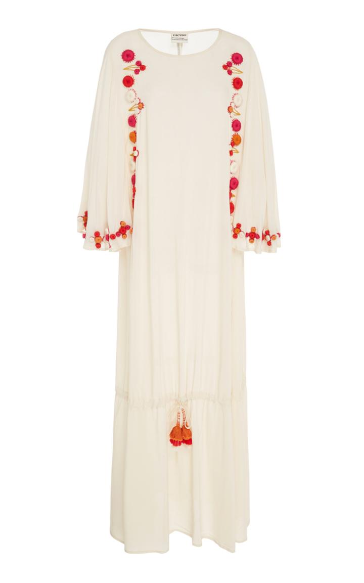 Escvdo Deco Cotton Sheath Dress