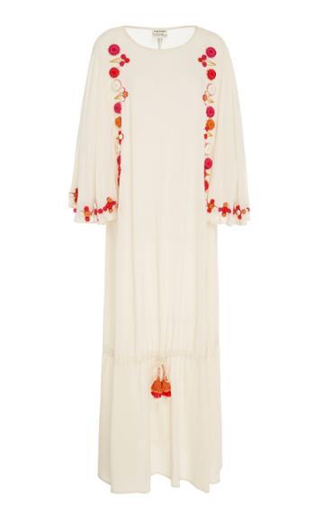 Escvdo Deco Cotton Sheath Dress
