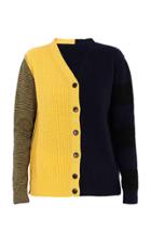Marni Colorblock Cashmere-wool Cardigan