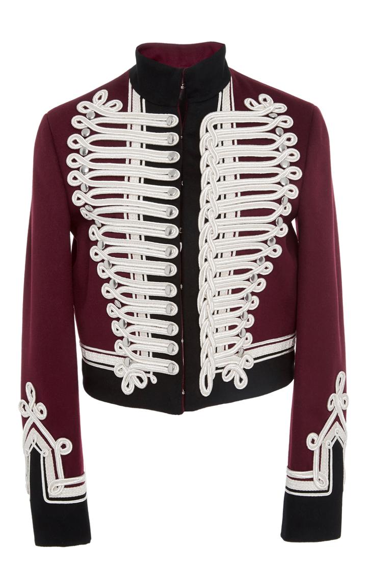 Burberry Wool Military Jacket