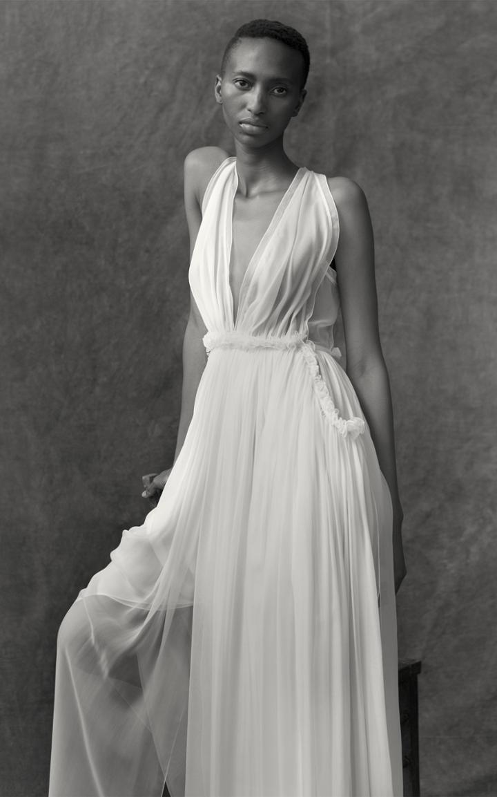 Moda Operandi Maison Rabih Kayrouz Sleeveless Silk Gown