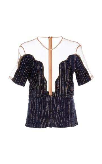 Maki Oh Wavy Fitted Top
