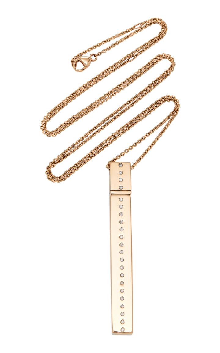 Diane Kordas Rectangular Amulette Necklace