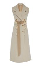 Tome Sleeveless Linen Trench