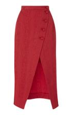 Alexachung Wrapped Midi Skirt