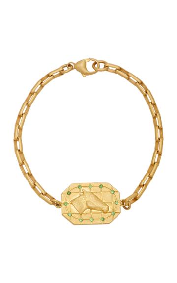 Tenet Jewelry Horse Grid Ii Gold Bracelet