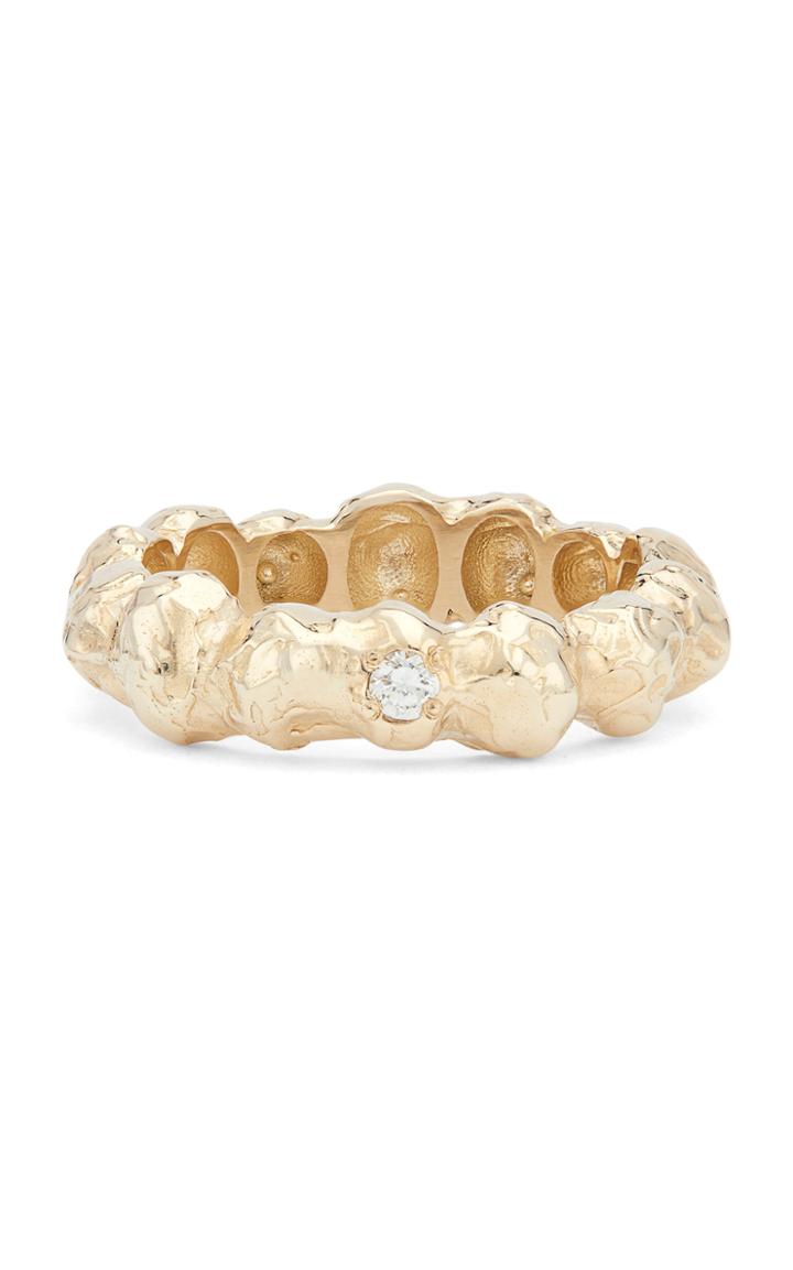 Fie Isolde X Veneda Carter V 14k Gold Diamond Ring