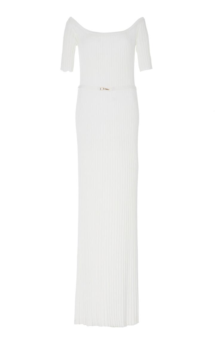 Gabriela Hearst Cerros Rib-knit Wool Maxi Dress