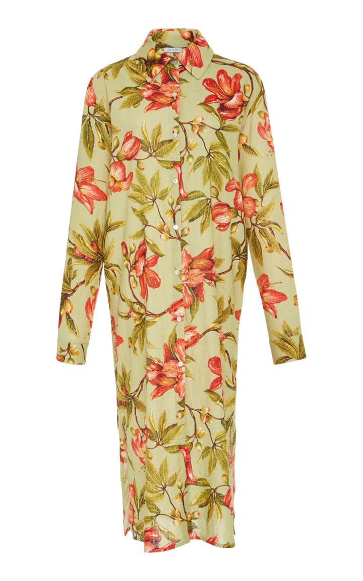 Lenny Niemeyer Rustic Button-down Shirt Dress