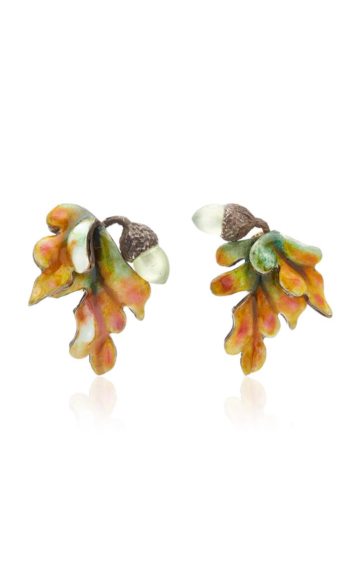 Moda Operandi Luz Camino Oak Tree Earrings