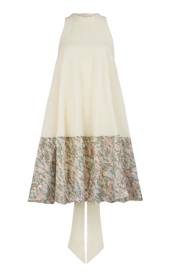 Lana Mueller Barcelonetta Pleated Mini Dress