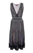 Moda Operandi Missoni Striped Knit Midi Dress Size: 40