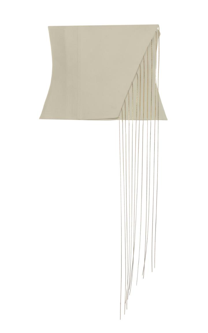 Aleksandre Akhalkatsishvili Chain Fringe Corset Belt