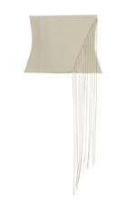 Aleksandre Akhalkatsishvili Chain Fringe Corset Belt