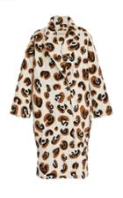 Mara Hoffman Clementine Double-breasted Leopard-print Cotton Coat
