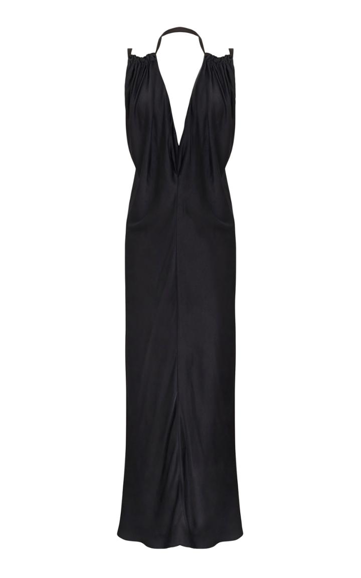 Christopher Esber Gathered Shoulder Midi Dress