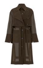 Moda Operandi Eudon Choi Lois Cotton Trenchcoat Size: 6