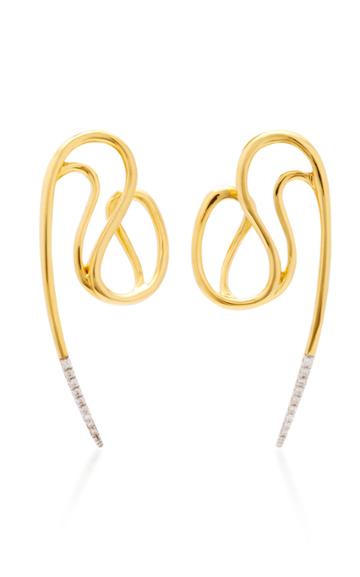 Kavant & Sharart Wave Silhouette Earrings