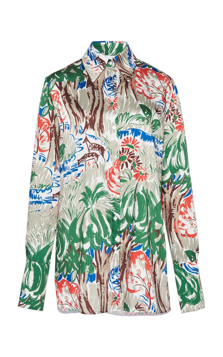 Victoria Victoria Beckham Classic Printed Top