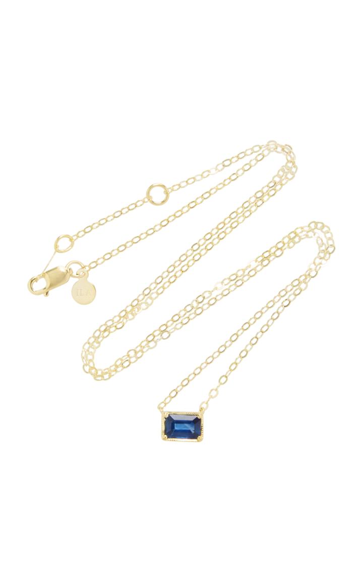 Ila Leone Blue Sapphire Necklace
