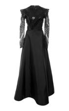 Christian Siriano Sequin Lace A-line Gown