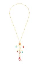 Moda Operandi Grainne Morton Antique Ornamental Scroll Charm Necklace