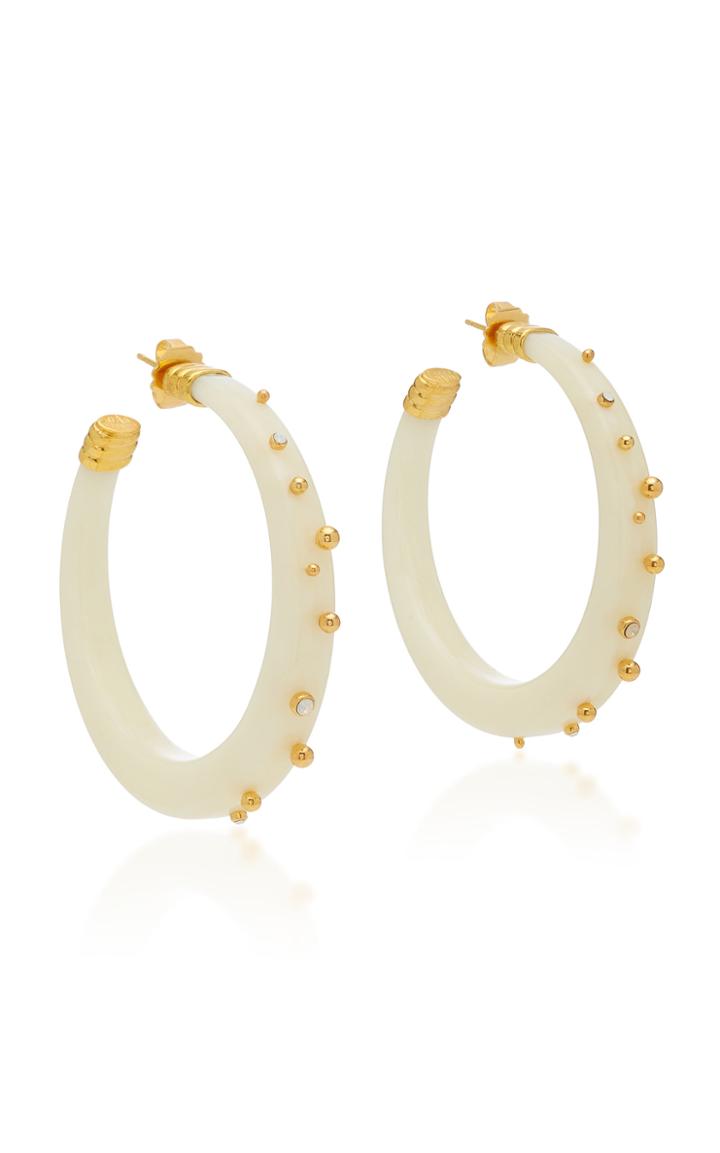 Gas Bijoux Celeste 24k Gold-plated Acetate Earrings