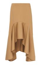Givenchy Asymmetric Stretch-cotton Skirt