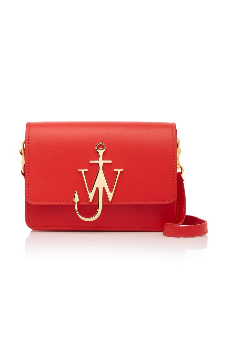 Jw Anderson Logo Mini Leather Shoulder Bag