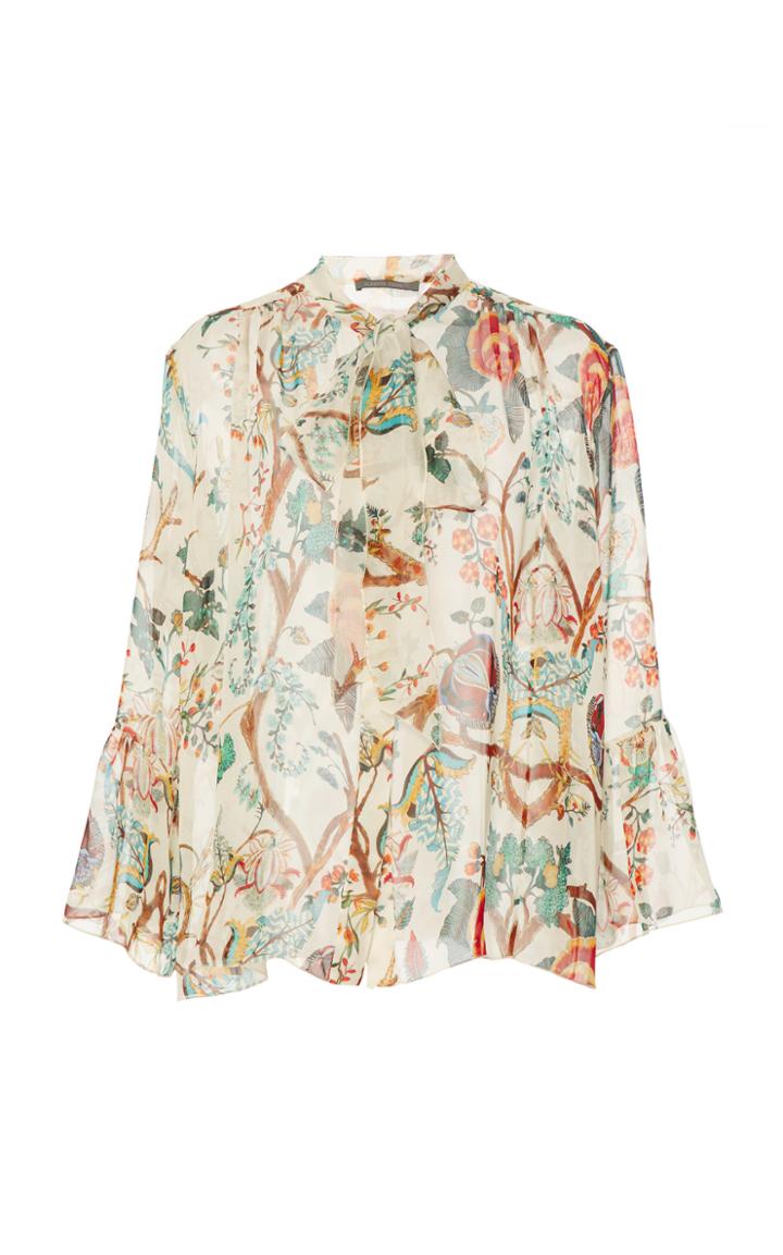 Alberta Ferretti Printed Blouse
