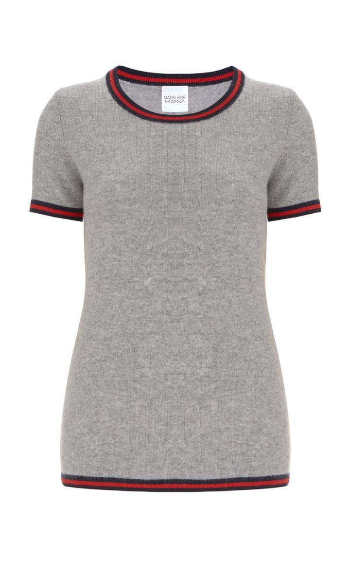 Madeleine Thompson Hoth Striped Crewneck T-shirt