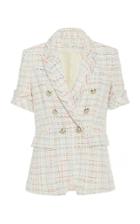 Veronica Beard Jenny Dickey Double-breasted Tweed Jacket