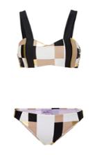 Gregor Pirouzi Kylie Colorblock Bikini Set