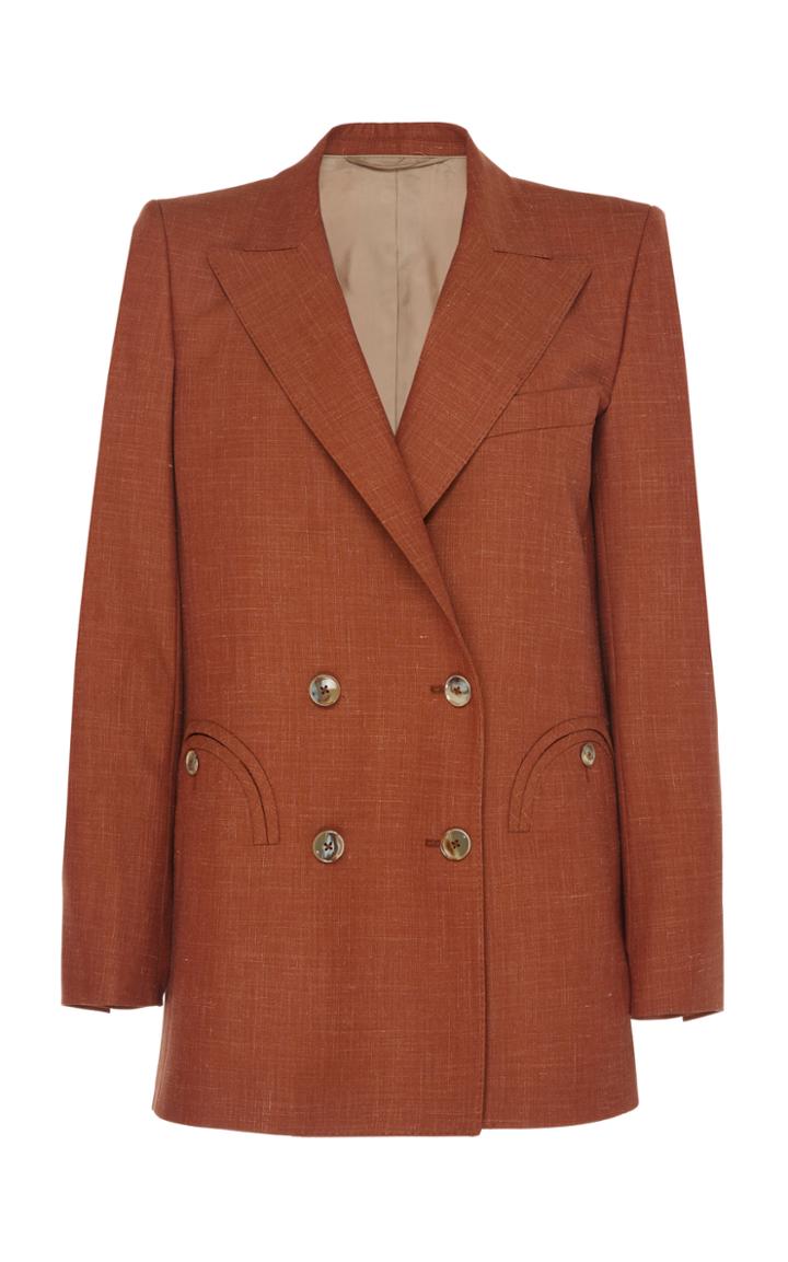 Blaz Milano Sommers Wool-blend Double-breasted Blazer