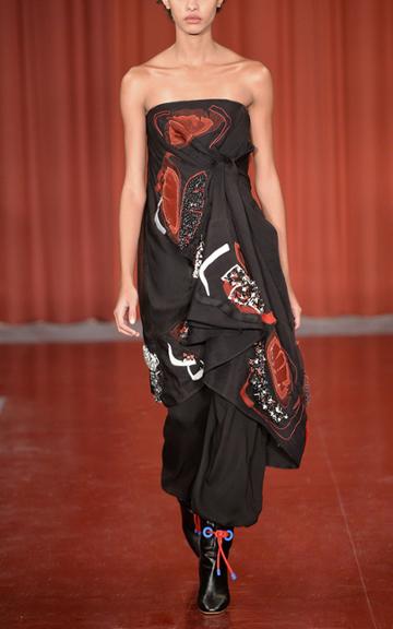 Roksanda Diantha Embroidered Top And Trousers