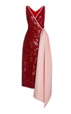 Moda Operandi Markarian Sequin Wrap Dress