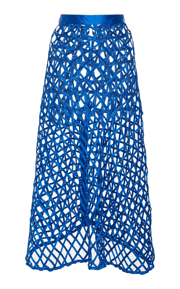 Cult Gaia Belle Fisherman Basket Skirt