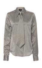 Moda Operandi Marc Jacobs Polka-dot Silk-cotton Button-front Shirt Size: 0