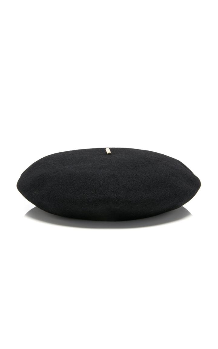 Janessa Leone Classic Wool Beret