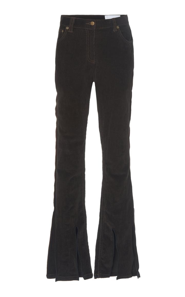 Moda Operandi Peet Dullaert Corduroy High-rise Flared Pants Size: 32