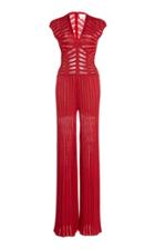 Zuhair Murad Embellished Wide Leg Jumpsuit