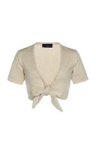 Moda Operandi Alanui Tie Cotton-knit Top Size: S