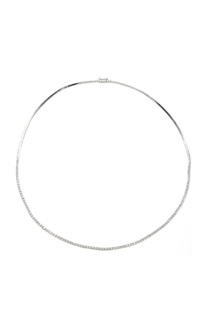 As29 Aj Half Eternity Necklace