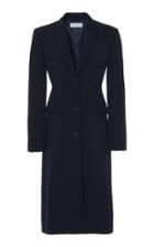 Moda Operandi Michael Kors Collection Wool Crepe Broadcloth Coat Size: 0